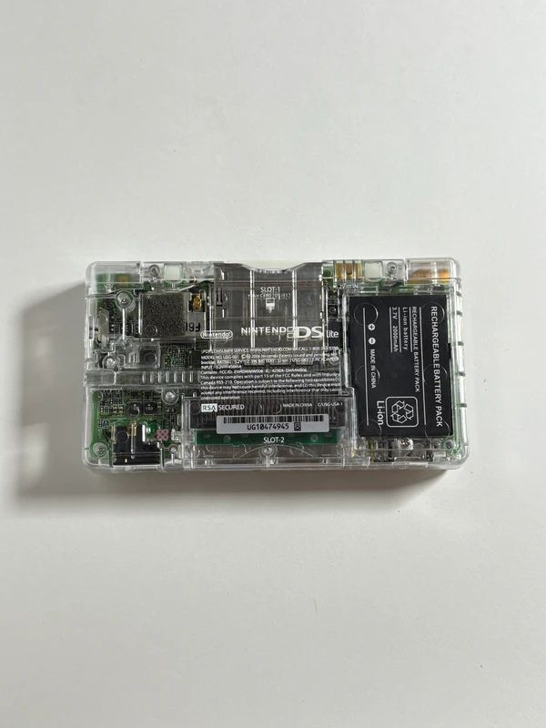 Nintendo DS Lite - Transparent white