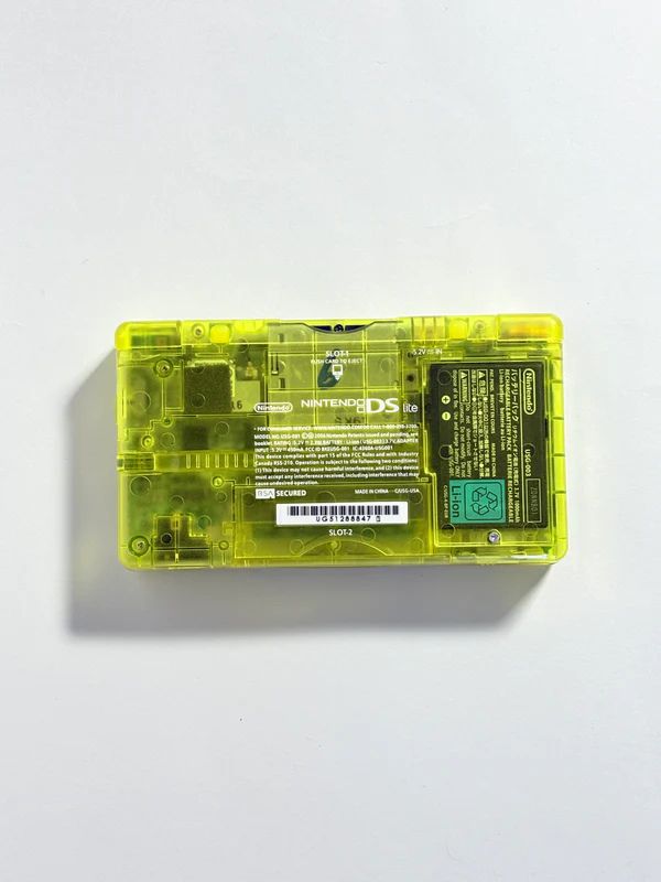 Nintendo DS Lite - Transparent Yellow