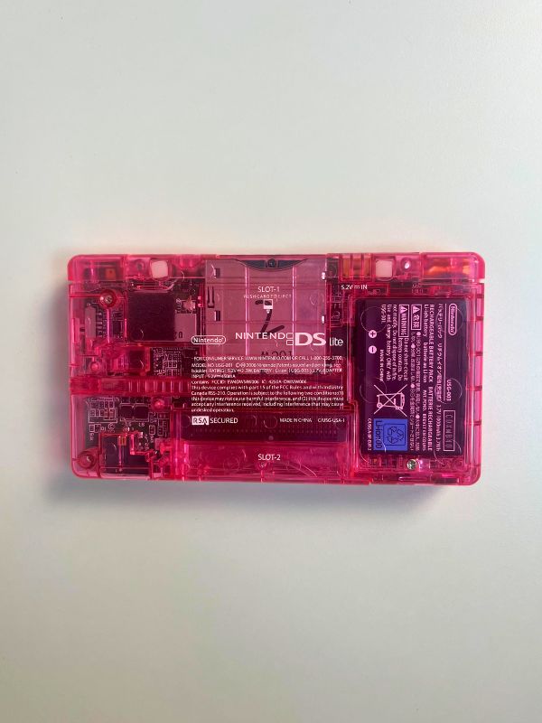 Nintendo DS Lite - Transparent Pink