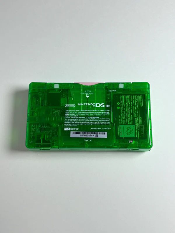 Nintendo DS Lite - Transparent Green