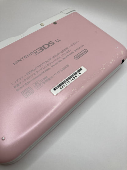 Nintendo 3DS XL - Pink and White
